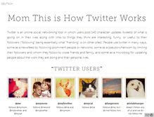 Tablet Screenshot of momthisishowtwitterworks.com